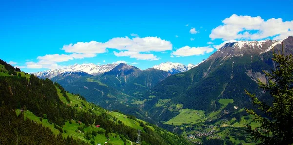 Hochgebirge Der Schweiz — Stockfoto