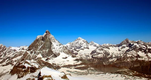 Famoso Cervino Zermatt — Foto Stock