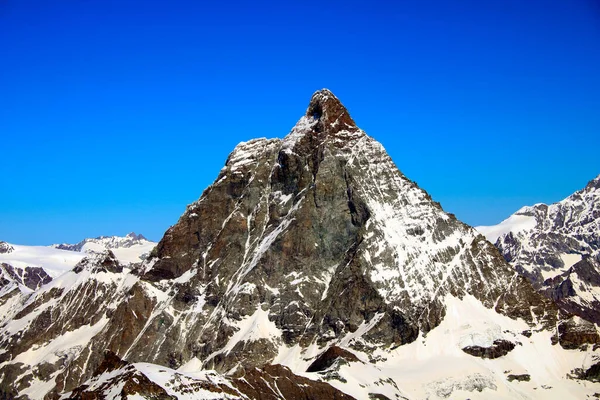 Zermatt著名的Matterhorn — 图库照片