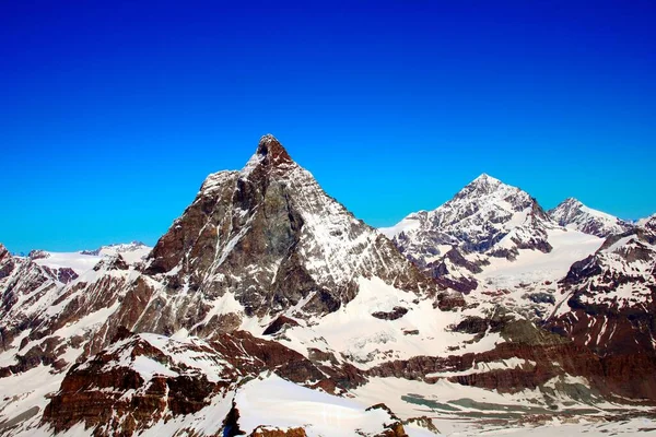 Famoso Cervino Zermatt — Foto Stock