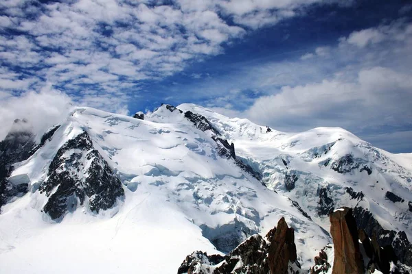 Der Wunderbare Mont Blanc — Stockfoto