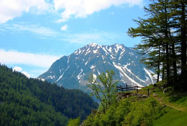 Alte Montagne Alpine Svizzera — Foto Stock