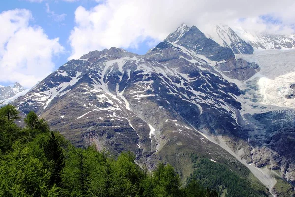 Vid Höga Bergen — Stockfoto