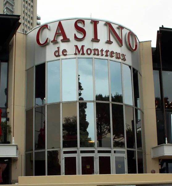 Casino Montreaux Suiza — Foto de Stock