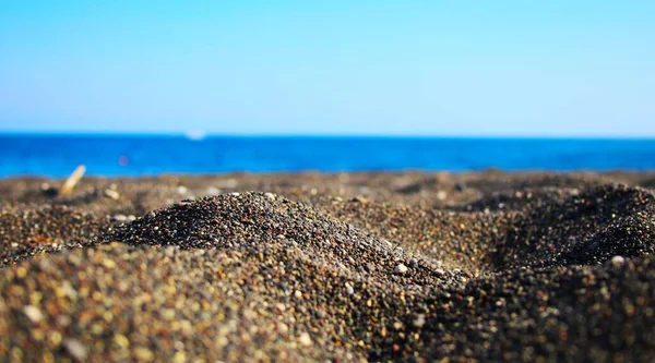 Férias Praia Santorini — Fotografia de Stock