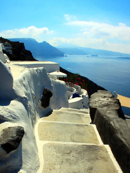 Griechischer Traum Auf Santorin — Stockfoto