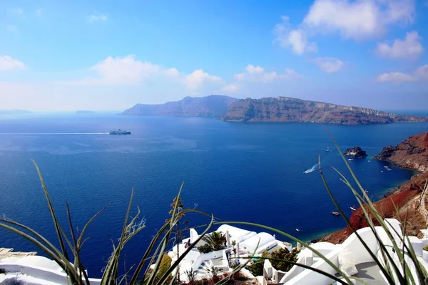 Santorini Deki Yunan Rüyası — Stok fotoğraf