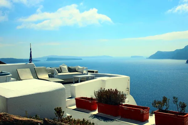 Wunderbare Insel Santorin — Stockfoto