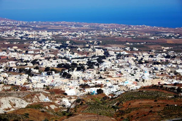 Nádherný Ostrov Santorini — Stock fotografie