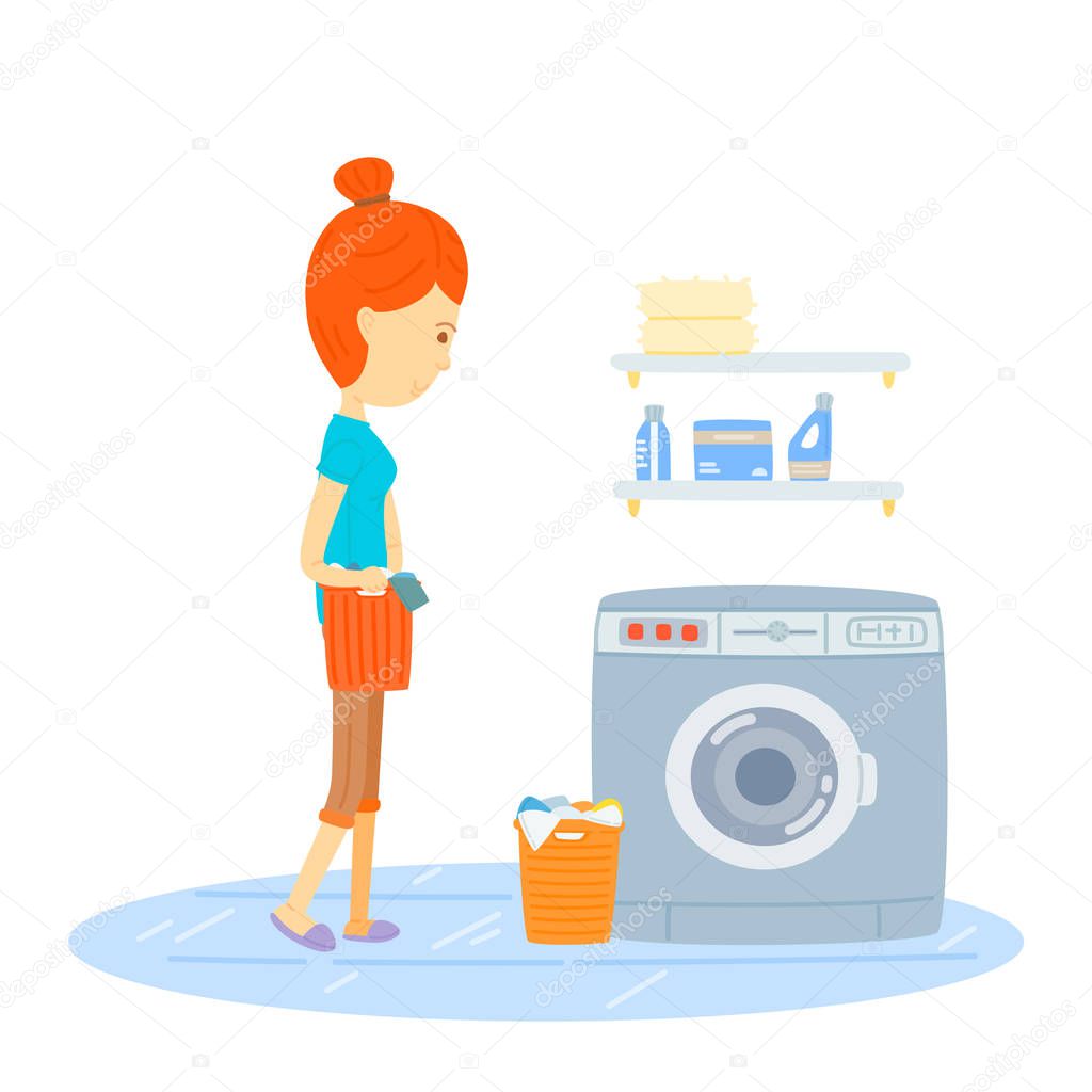 Women are washing clothes.