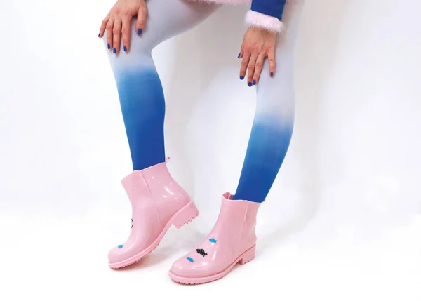 Stivali di gomma moda — Foto Stock