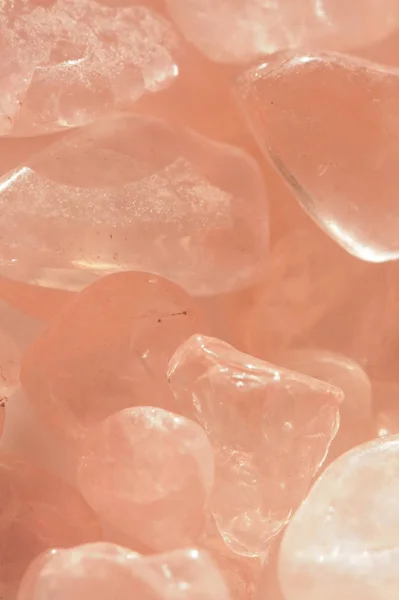 Предпосылки Контекст Macro Cristals Mineral Pink Stones — стоковое фото