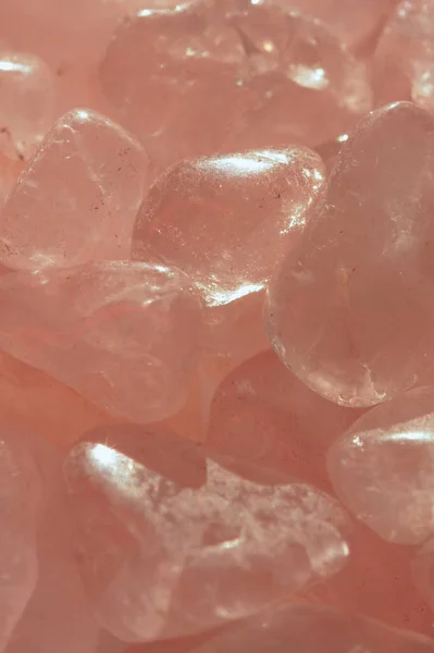 Предпосылки Контекст Macro Cristals Mineral Pink Stones — стоковое фото