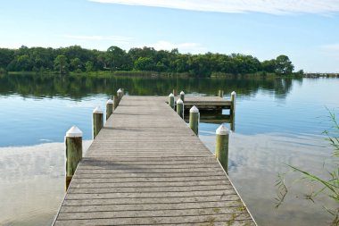 Pensacola, Florida Bayou Texar sabah erken