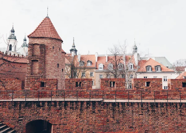 Tarihi Varşova Barbican, Ortaçağ surlarının Varşova Merkezi-Polonya