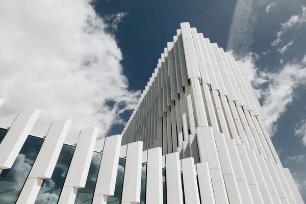 LISBON PORTUGAL - MARZO 2018 - Sede de EDP en Lisboa Portugal, por el arquitecto Aires Mateus  . — Foto de Stock