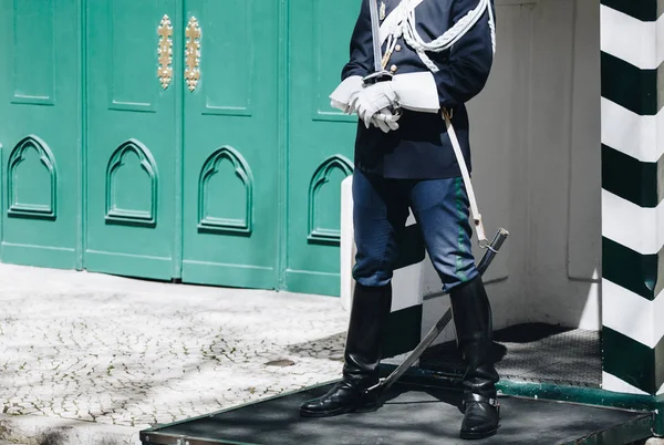 Honor guard in Lisbon, Portugal.