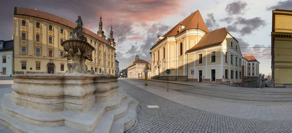 Olomouc Moravya Nın Barok Incisi Anavatan Çalışmaları Müzesi Çek Cumhuriyeti — Stok fotoğraf