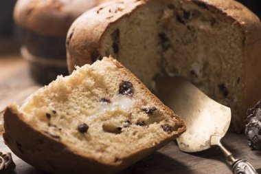 Panettone İtalyan geleneksel Noel kek