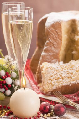 Pandoro. İtalyan Noel kek