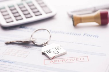 Mortgage kredi anlaşması başvurusu onaylanan