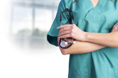 steteskop ile tıp doktoru