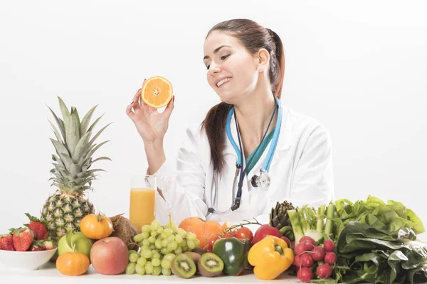 Ernährungsberaterin Ärztin — Stockfoto