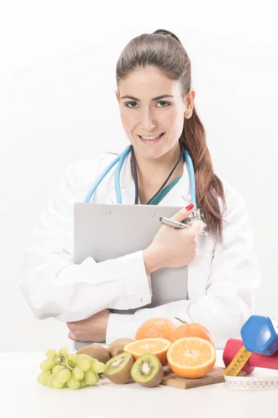 Nutritionist doctor woman — Stock Photo, Image