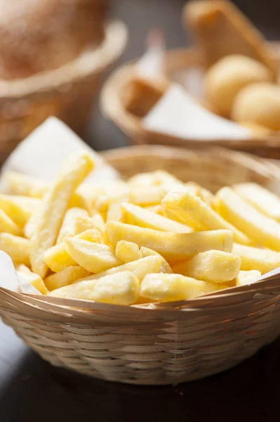 Close up french fries — Stock Photo, Image