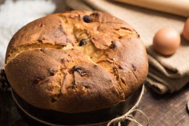 Panettone. İtalyan Noel kek