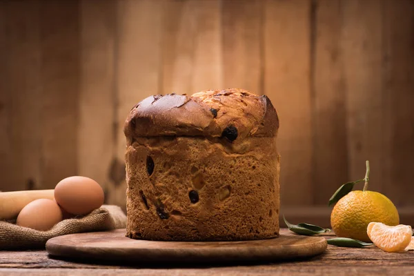 Torta natalizia italiana — Foto Stock