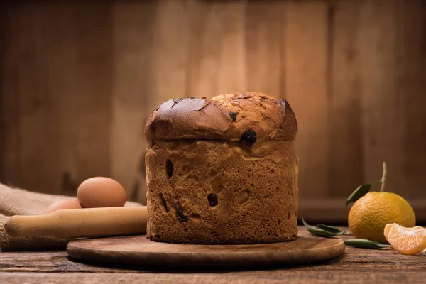 Torta natalizia italiana — Foto Stock