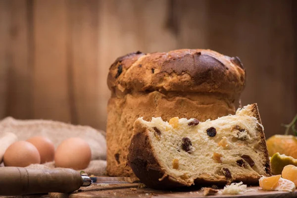 Torta natalizia italiana — Foto Stock