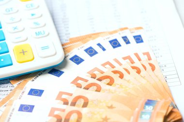 Euro para ve hesap makinesi