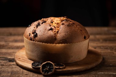 panettone geleneksel İtalyan tatlı Noel içindir..