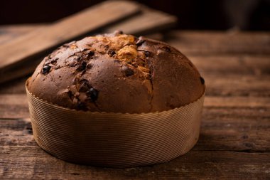 panettone geleneksel İtalyan tatlı Noel içindir..