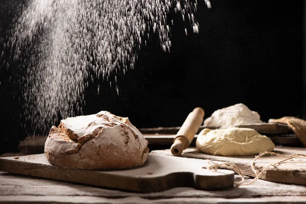 Házi kenyérrel — Stock Fotó