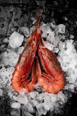 Mazara del Vallo 'dan taze karidesler 