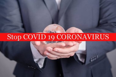 Dünya çapında cam, salgın hastalık, virüs, Coronavirus, Covid-19, uluslararası acil durum, küresel karantina 