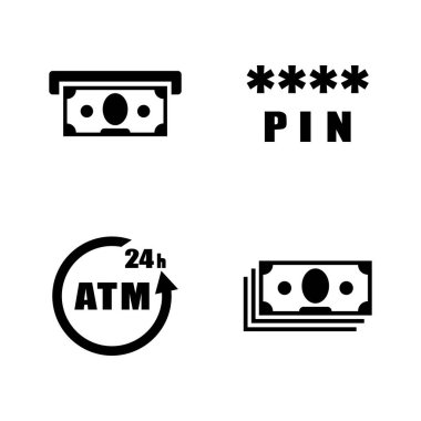 ATM. basit vektör simgeleri ile ilgili