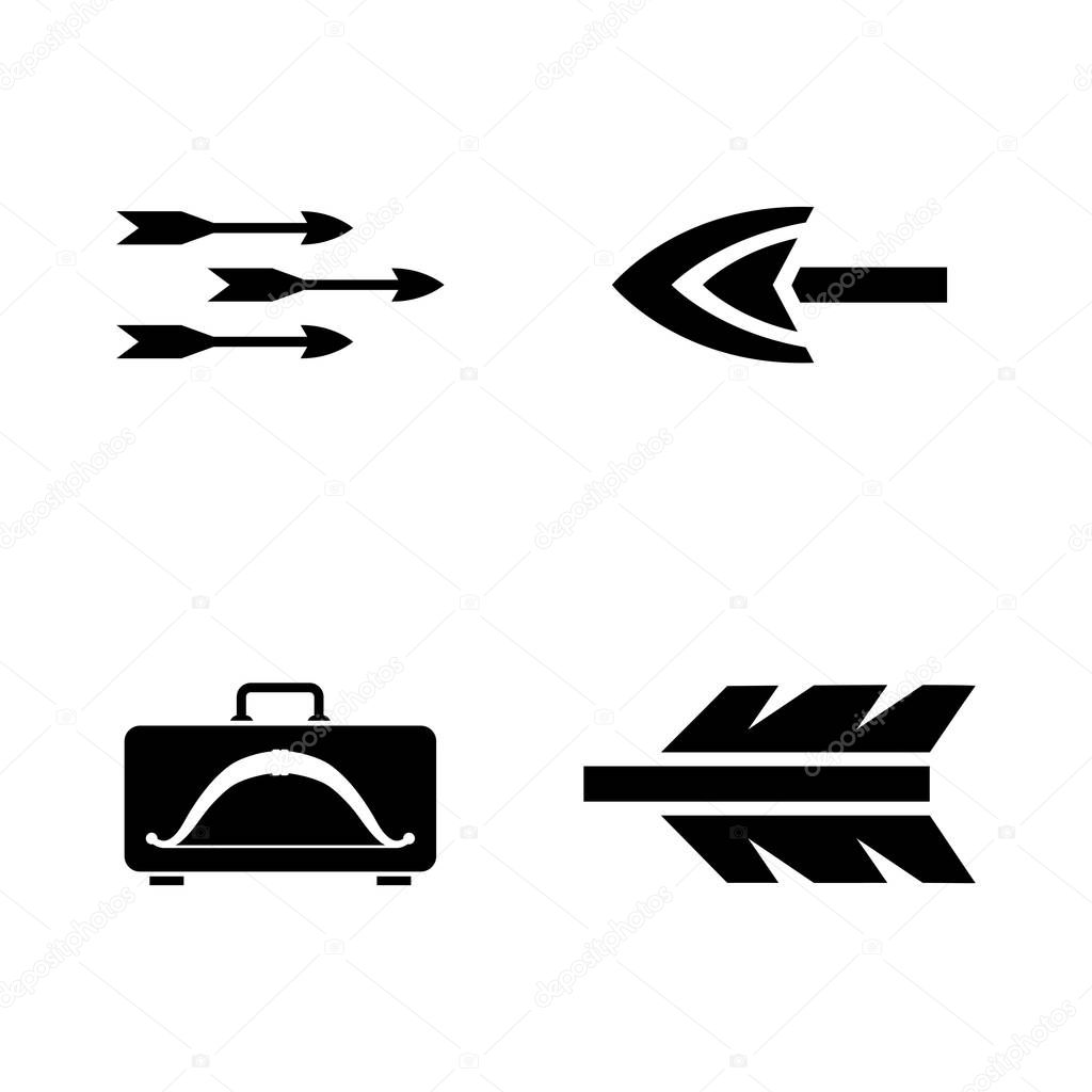 Arrows. Simple Related Vector Icons