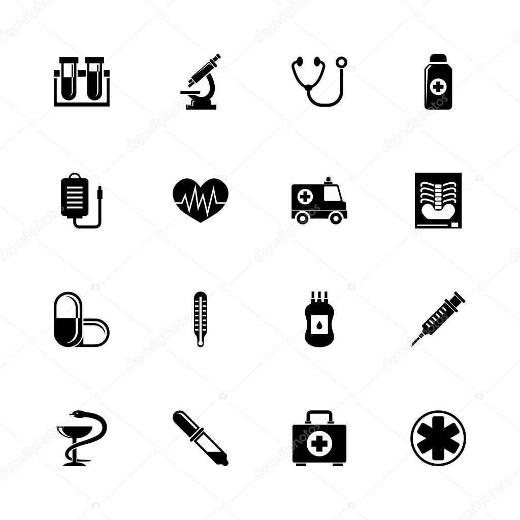 Medical - Flat Vector Icons