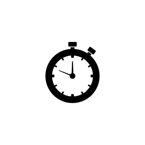 Timer Ícone de vetor plano — Vetor de Stock