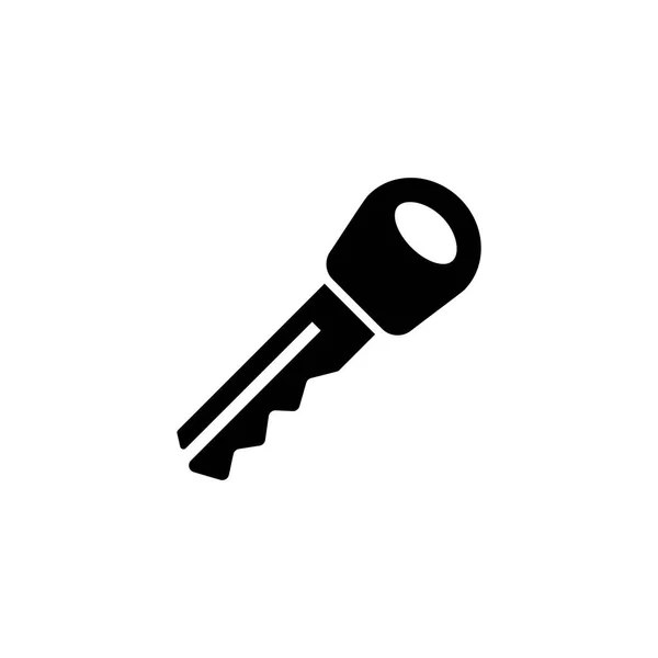 Autoschlüssel flache Vektor-Symbol — Stockvektor