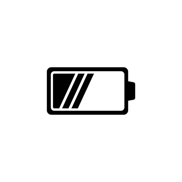 Battery Flat Vector Icon — Stock Vector