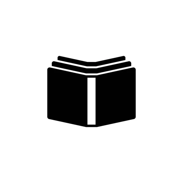 Otevřené knihy plochý vektorové ikony — Stockový vektor