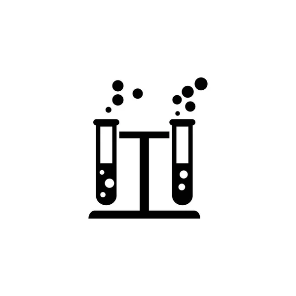 Chemical Reaction Flat Vector Icon — Stock Vector