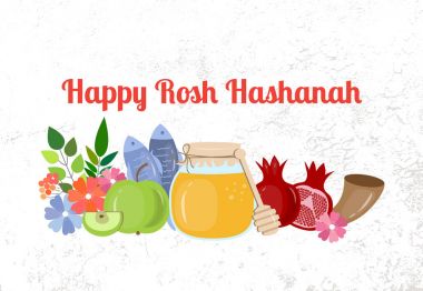 Rosh Hashanah. Yahudi yeni yılı kutlama.