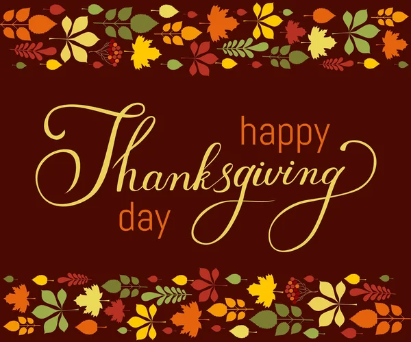 Şükran günü vektör hat