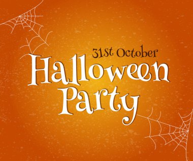 Mutlu Cadılar Bayramı vektör tipografi